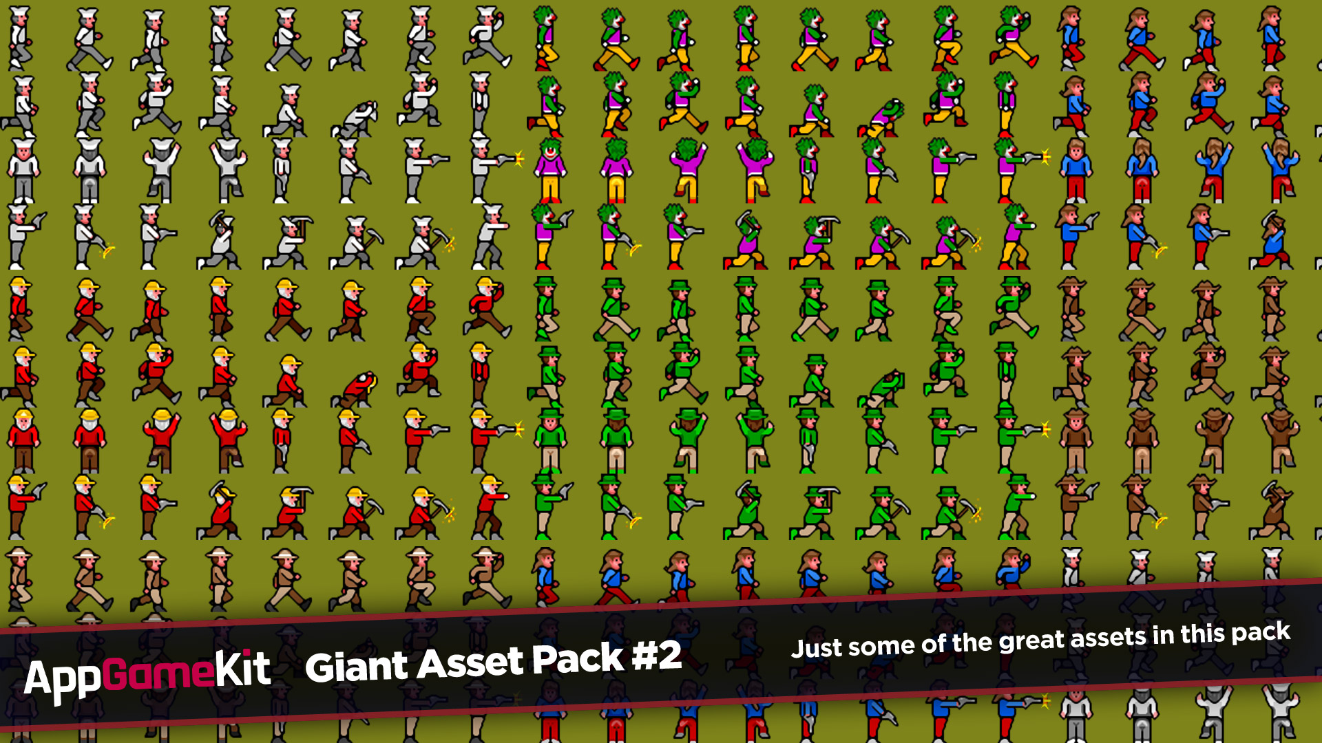 AppGameKit Classic - Giant Asset Pack 2 DLC EU Steam CD Key Screenshot 7