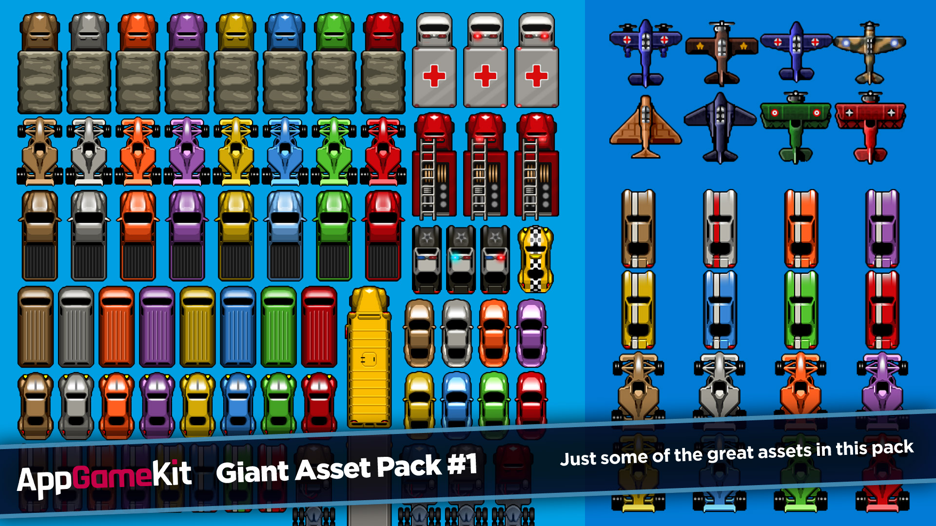 AppGameKit - Giant Asset Pack 1 DLC Steam CD Key Screenshot 4