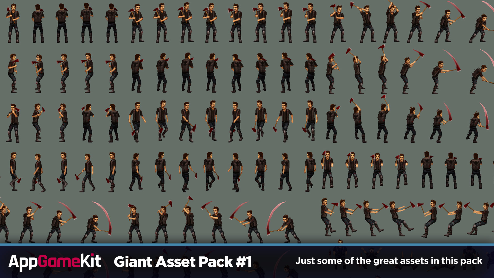AppGameKit - Giant Asset Pack 1 DLC Steam CD Key Screenshot 7