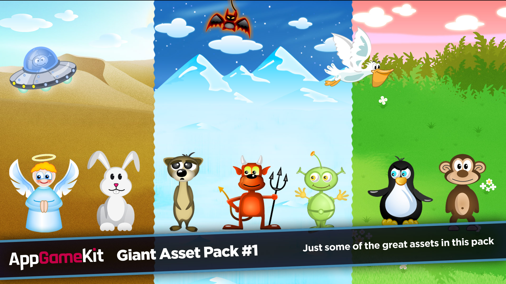 AppGameKit - Giant Asset Pack 1 DLC Steam CD Key Screenshot 8