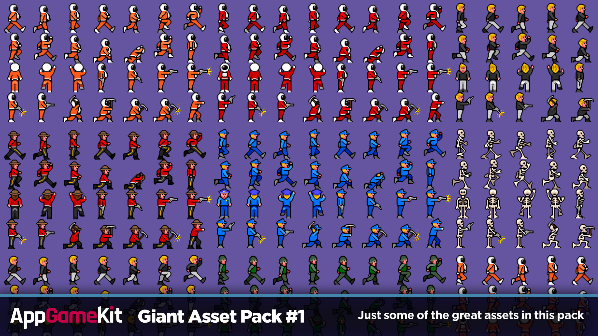 AppGameKit - Giant Asset Pack 1 DLC Steam CD Key Screenshot 9