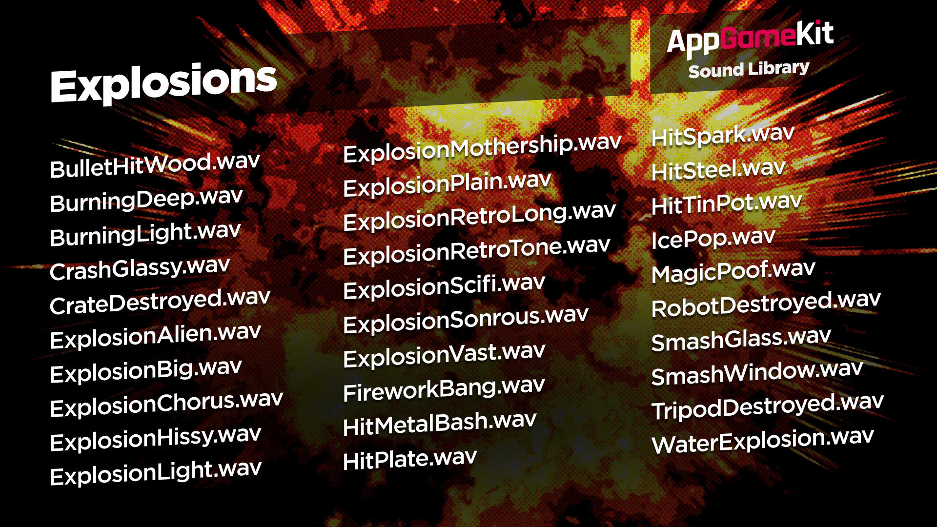 AppGameKit - Sound Library DLC Steam CD Key Screenshot 7