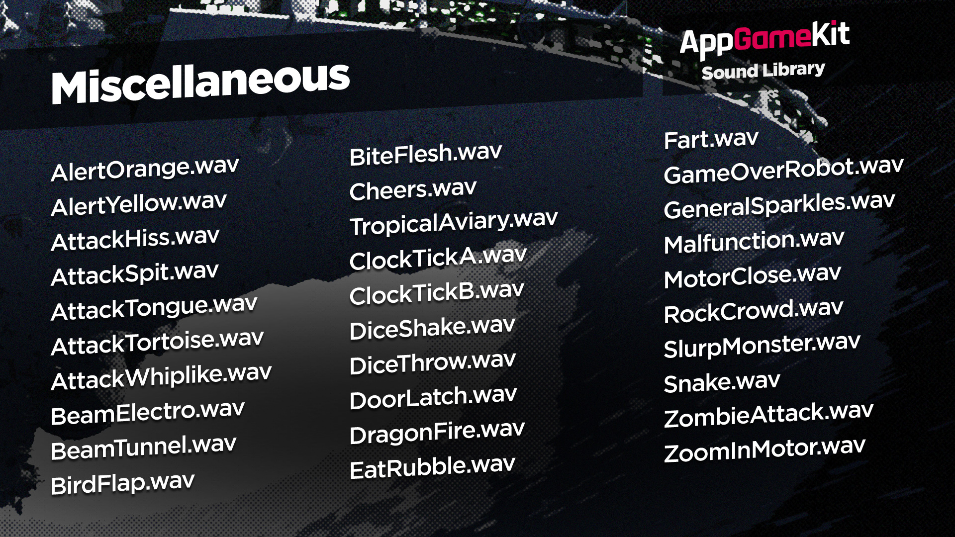 AppGameKit - Sound Library DLC Steam CD Key Screenshot 12