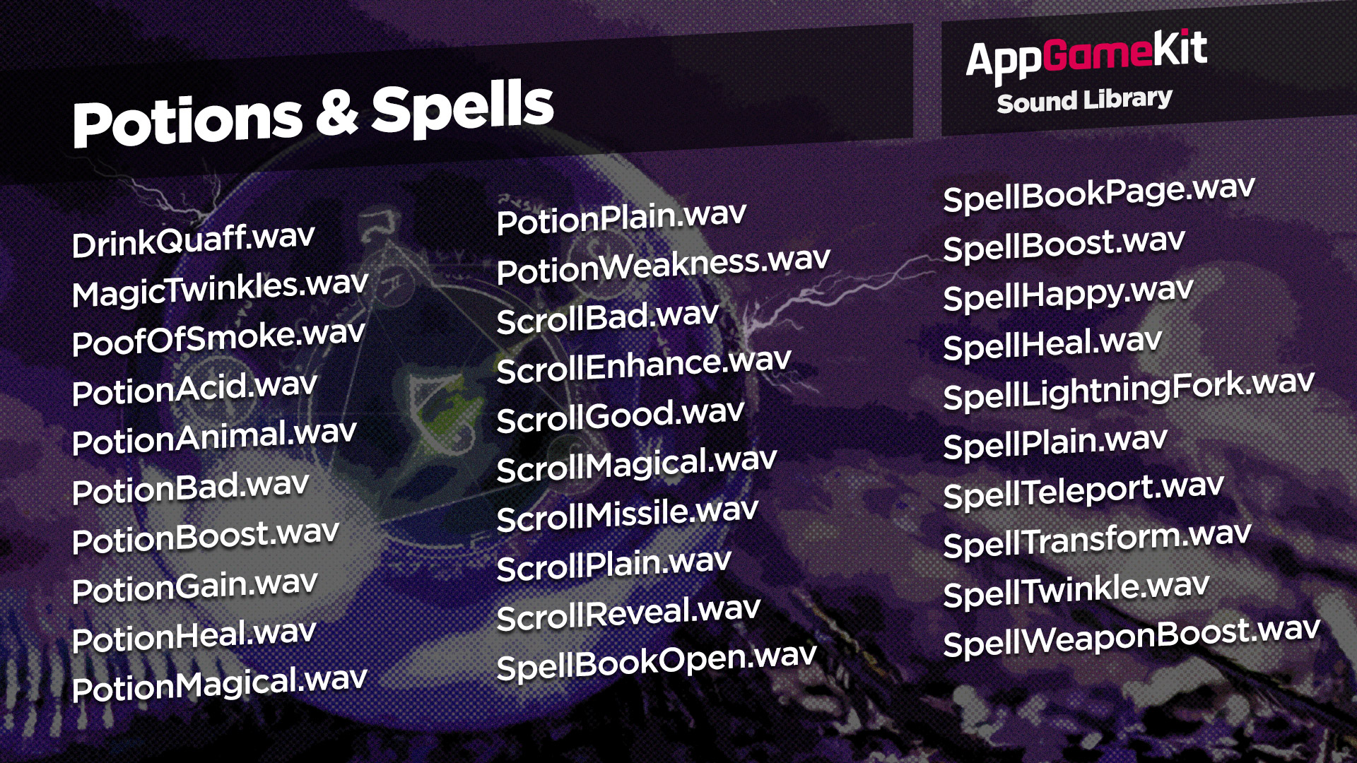 AppGameKit - Sound Library DLC Steam CD Key Screenshot 11