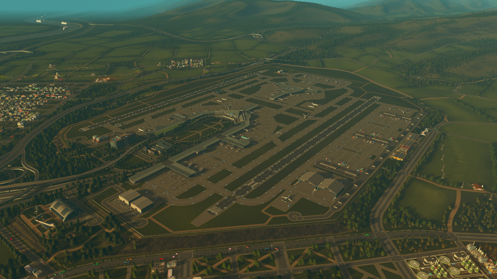 Cities: Skylines - Airports DLC Steam CD Key Screenshot 2