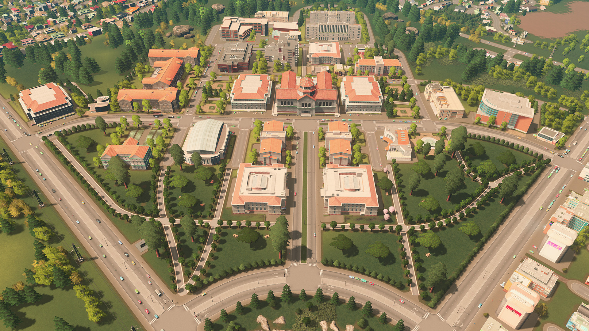 Cities: Skylines - Campus DLC Steam CD Key Screenshot 4
