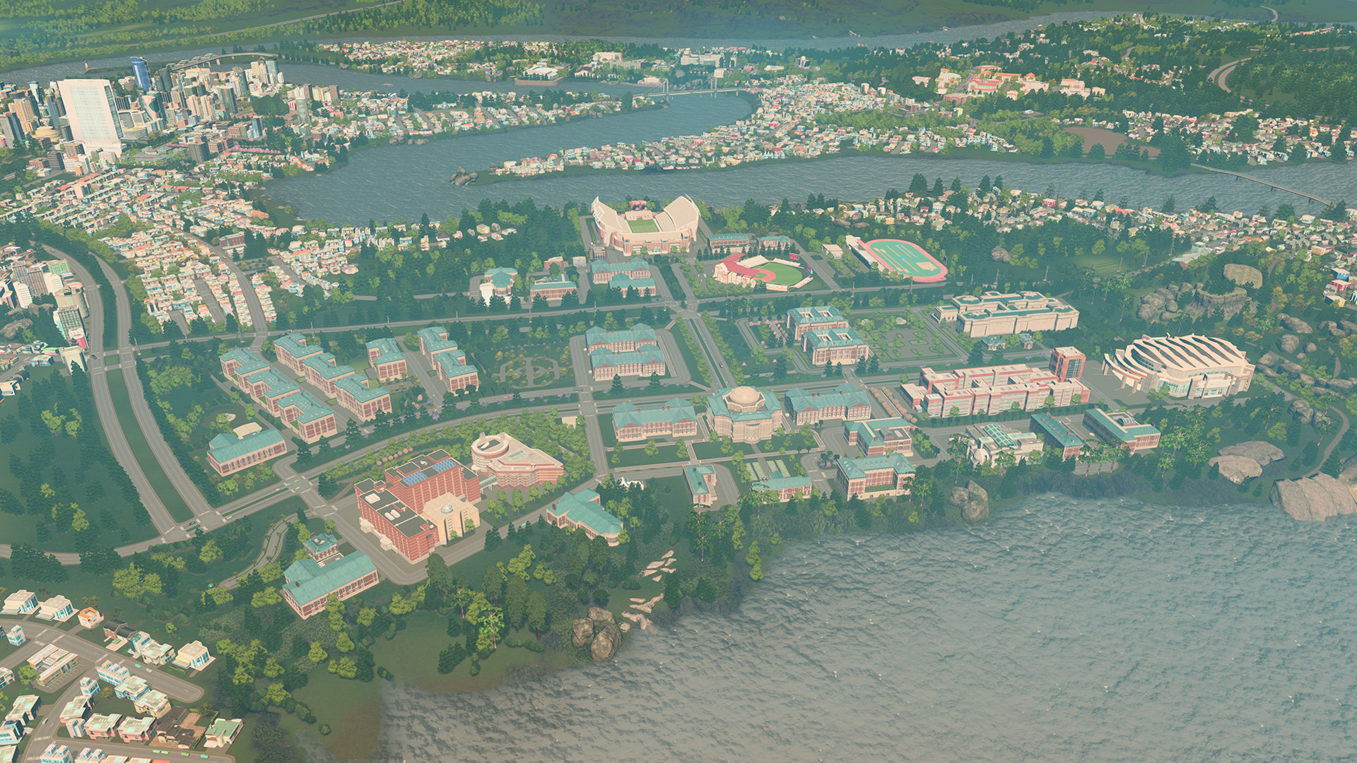 Cities: Skylines - Campus DLC Steam CD Key Screenshot 5
