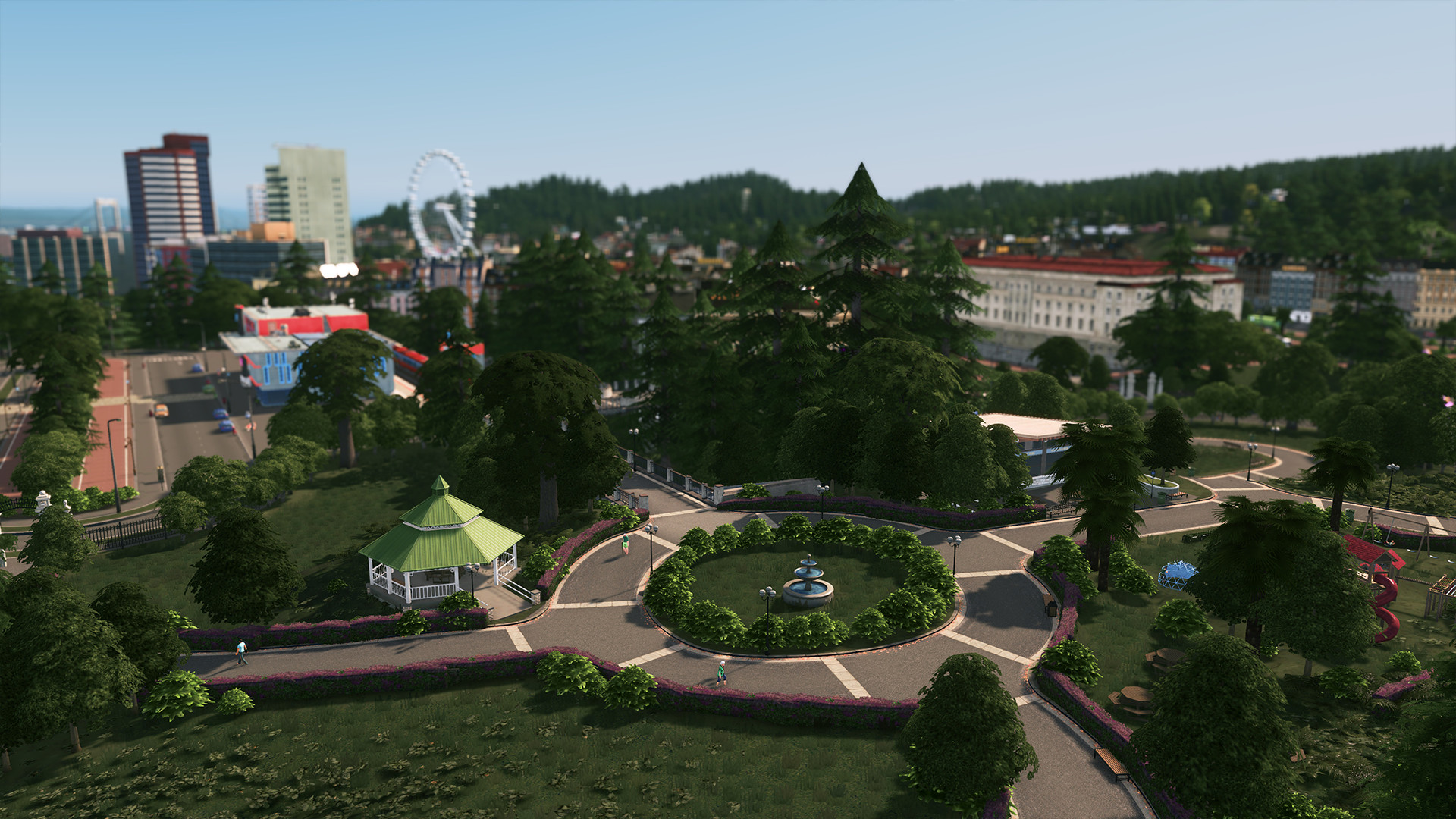 Cities: Skylines + Parklife DLC EU Steam CD Key Screenshot 3