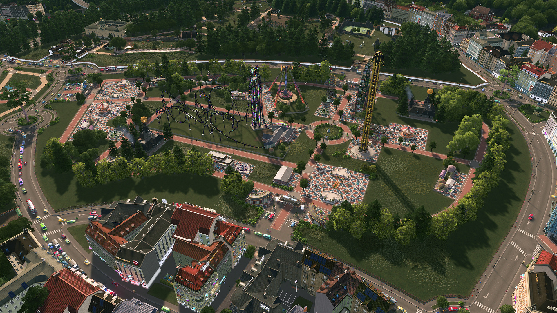 Cities: Skylines + Parklife DLC EU Steam CD Key Screenshot 6
