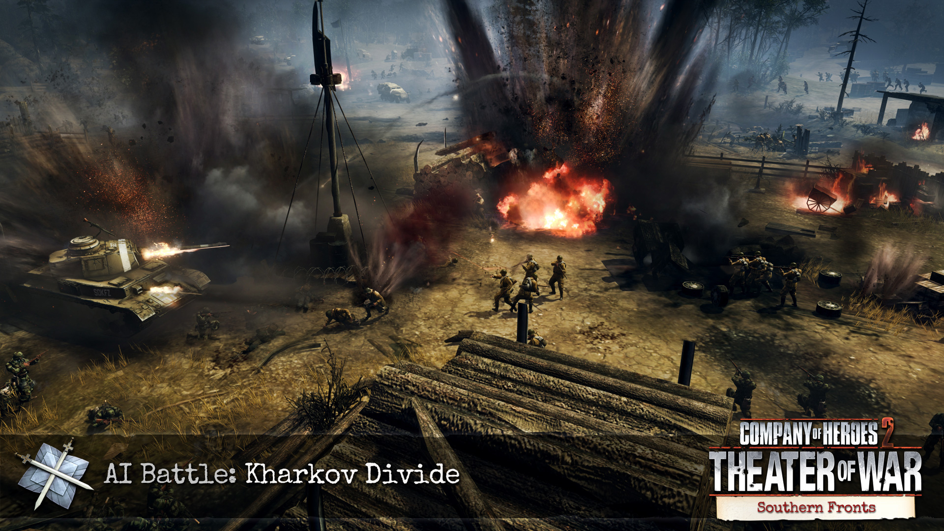 Company of Heroes 2 - Southern Fronts Mission Pack DLC - PC (Steam) Screenshot 4
