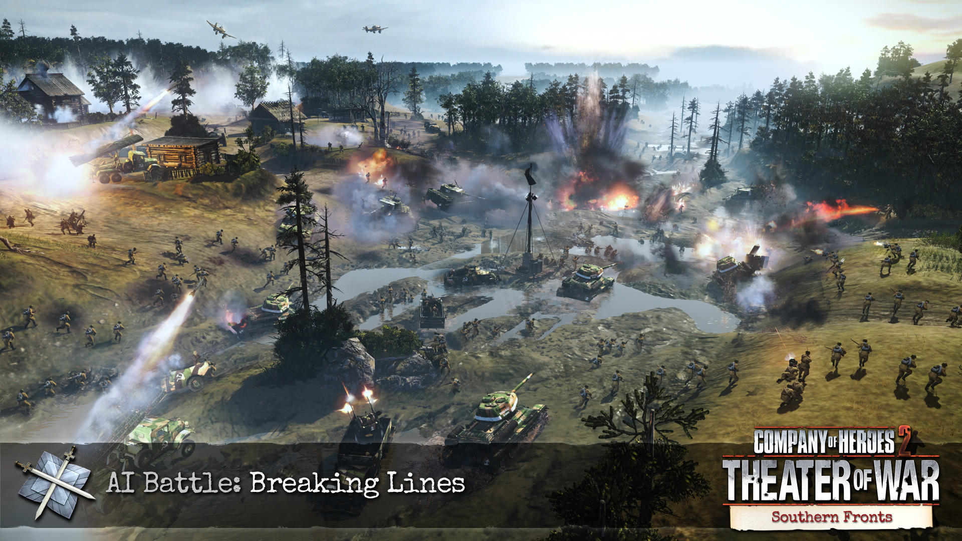 Company of Heroes 2 - Southern Fronts Mission Pack DLC - PC (Steam) Screenshot 6