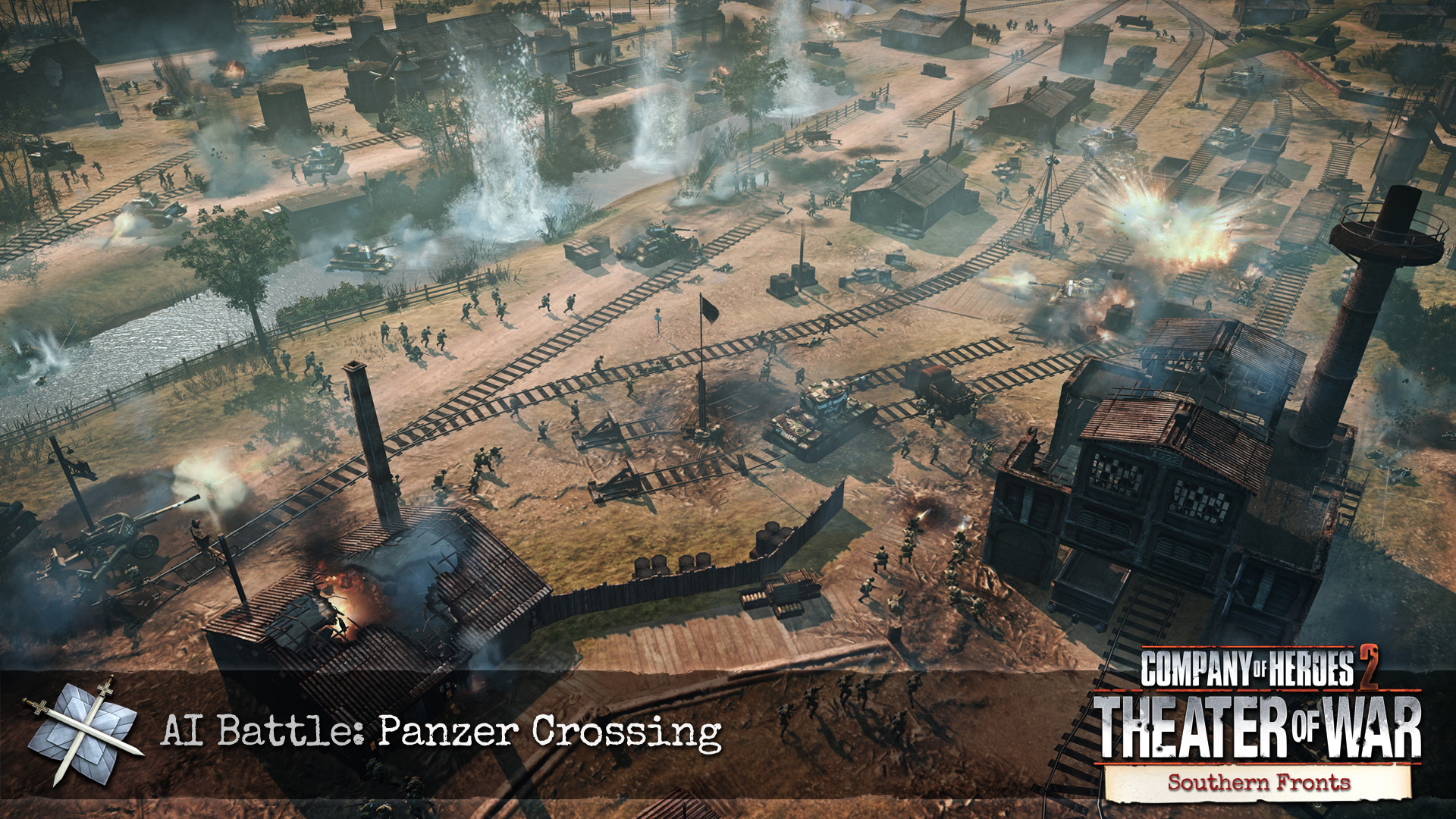 Company of Heroes 2 - Southern Fronts Mission Pack DLC - PC (Steam) Screenshot 7