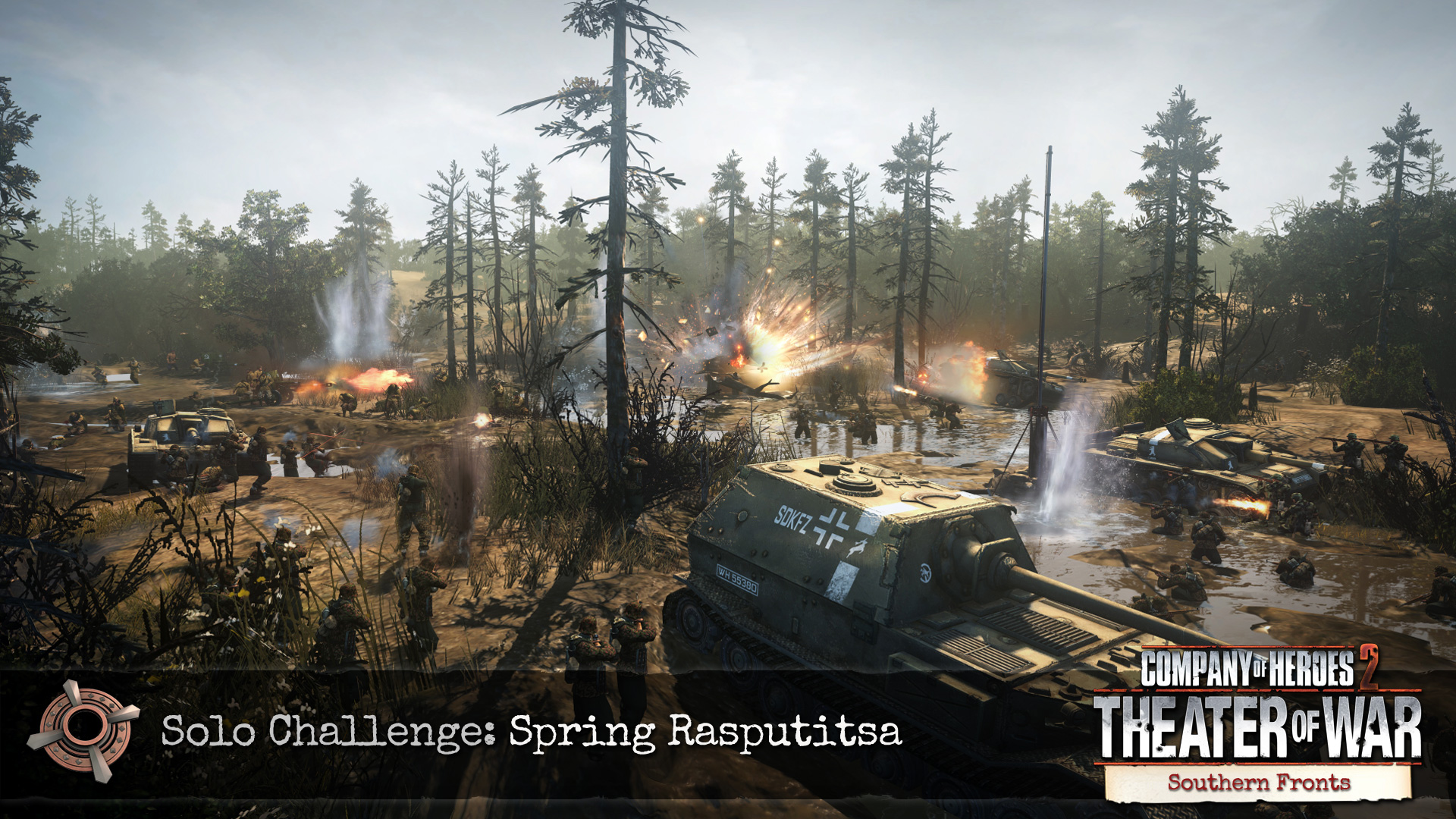 Company of Heroes 2 - Southern Fronts Mission Pack DLC - PC (Steam) Screenshot 8