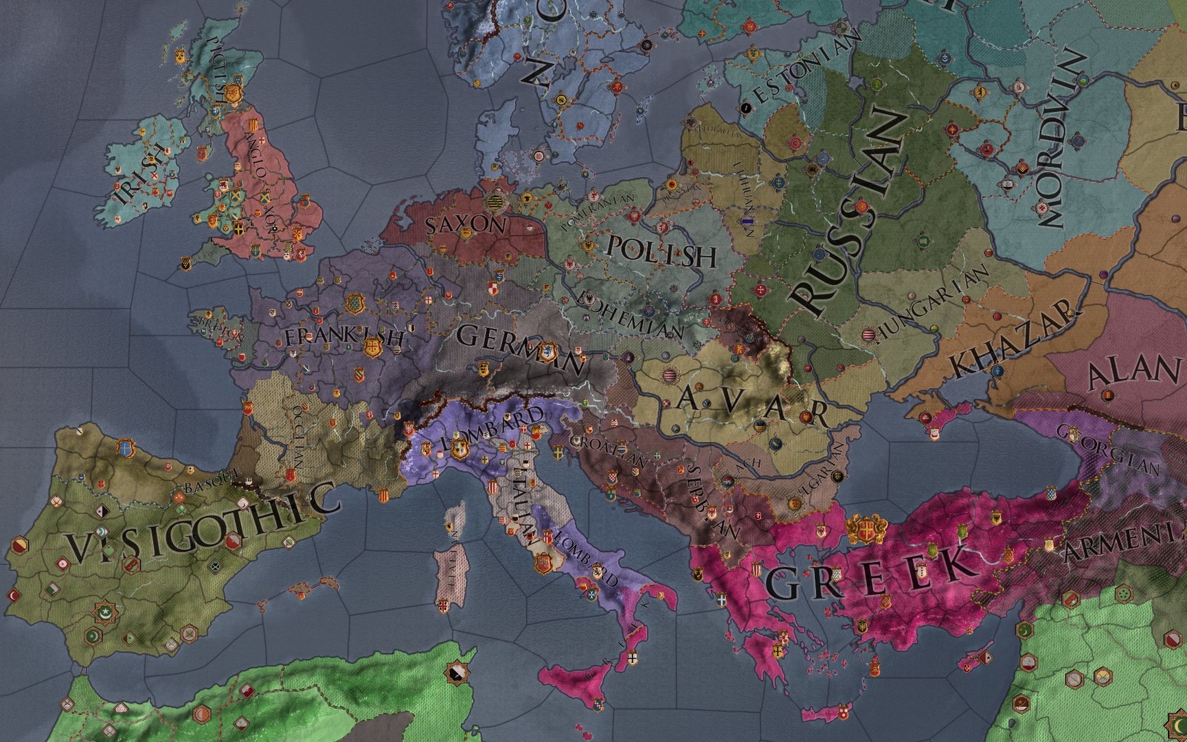 Crusader Kings II - Charlemagne DLC - PC (Steam) Screenshot 4