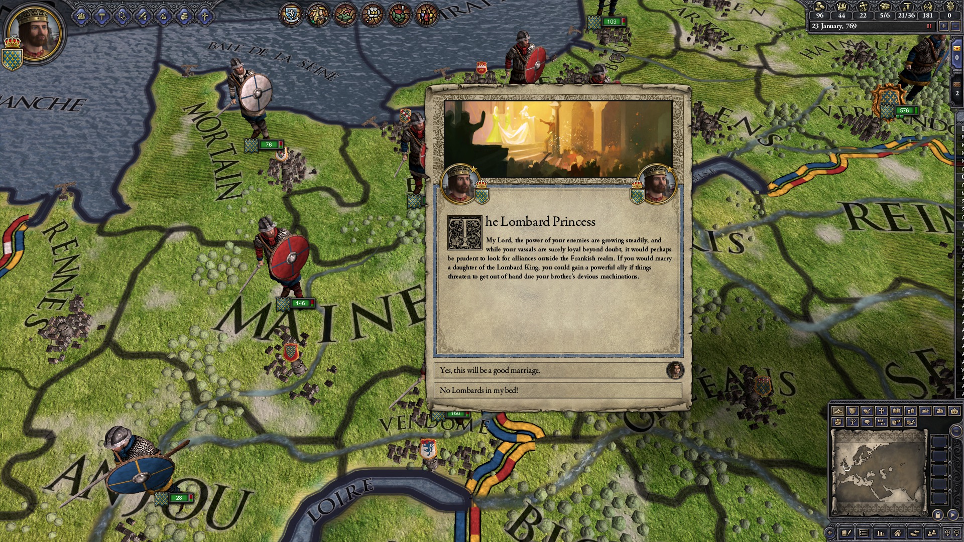 Crusader Kings II - Charlemagne DLC - PC (Steam) Screenshot 9
