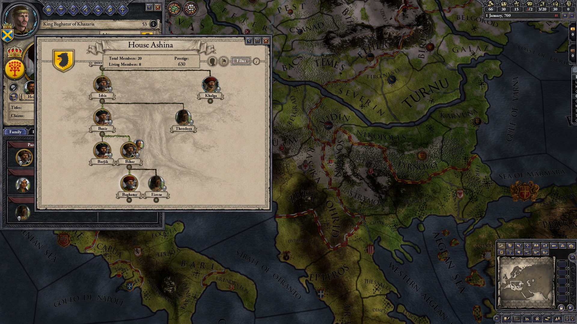 Crusader Kings II - Dynasty Shield Pack DLC - PC (Steam) Screenshot 1