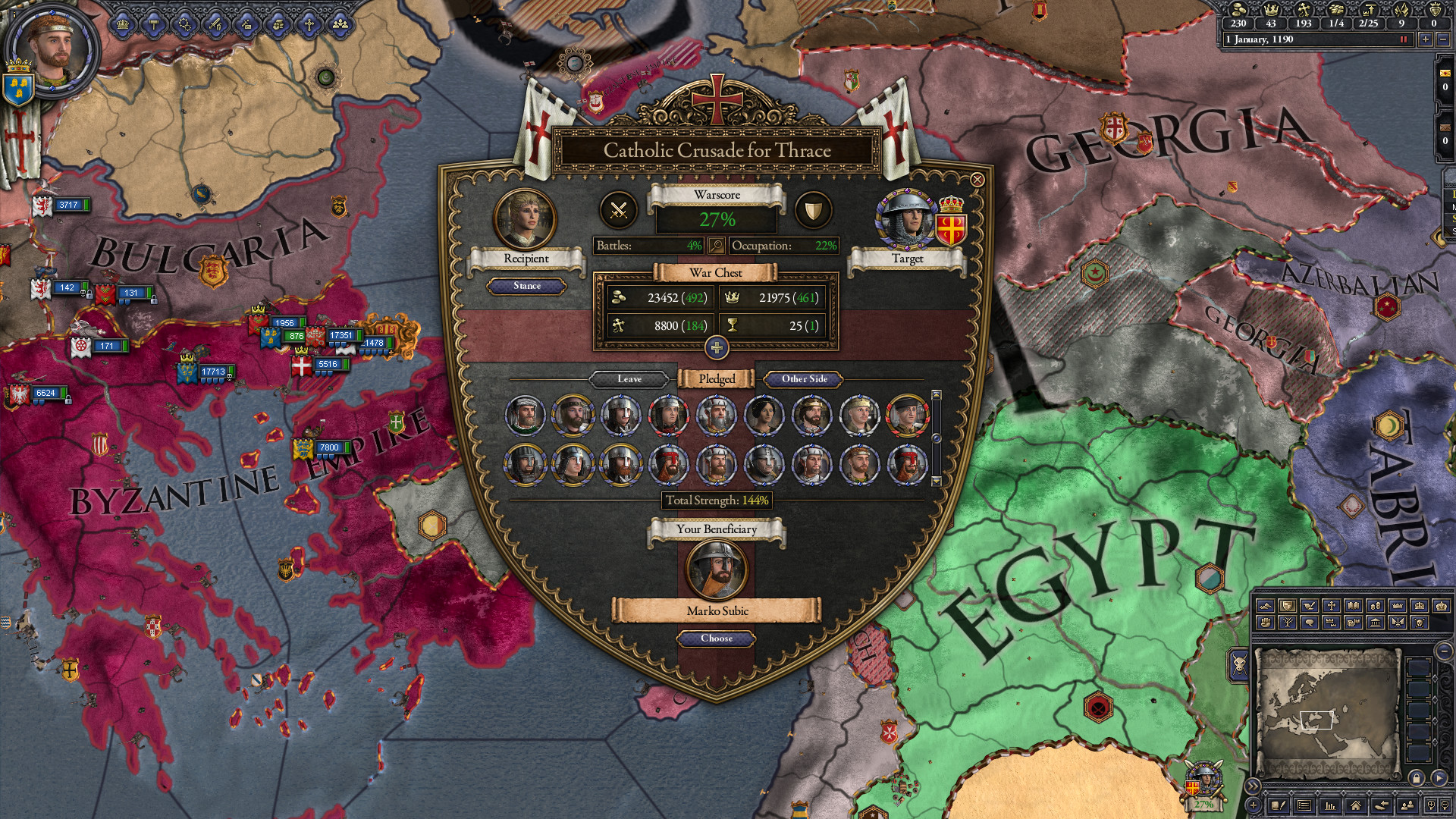 Crusader Kings II - Holy Fury DLC - PC (Steam) Screenshot 1
