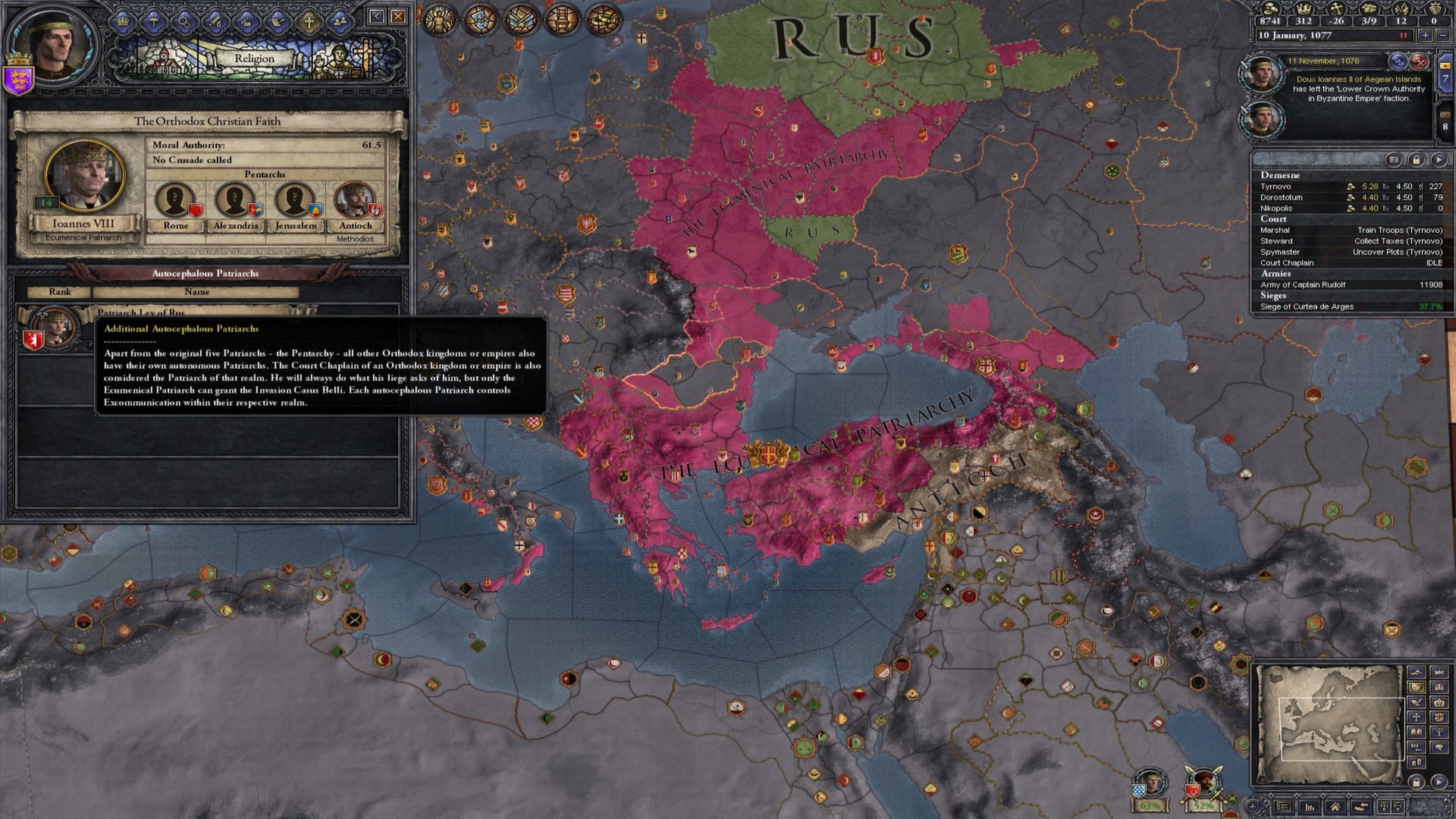 Crusader Kings II - Legacy of Rome DLC - PC (Steam) Screenshot 4