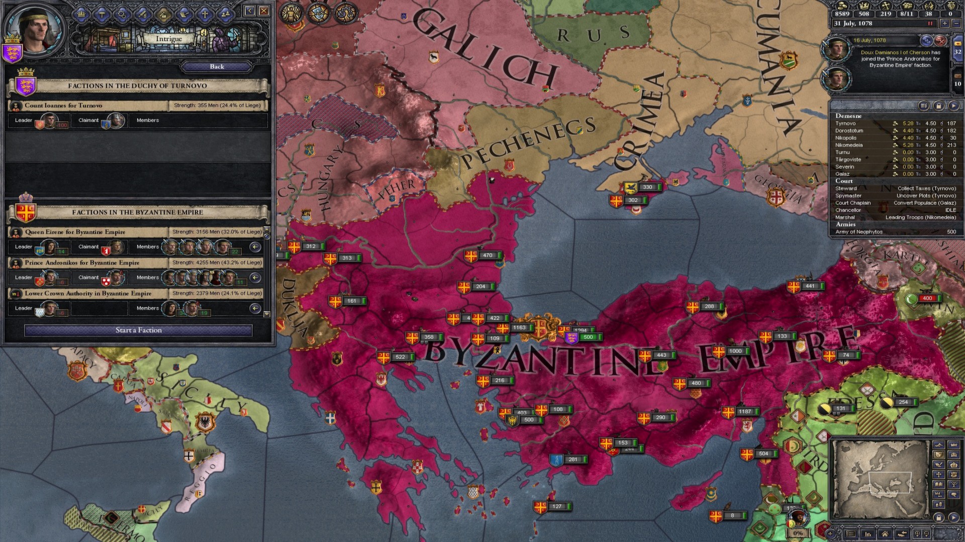 Crusader Kings II - Legacy of Rome DLC - PC (Steam) Screenshot 3