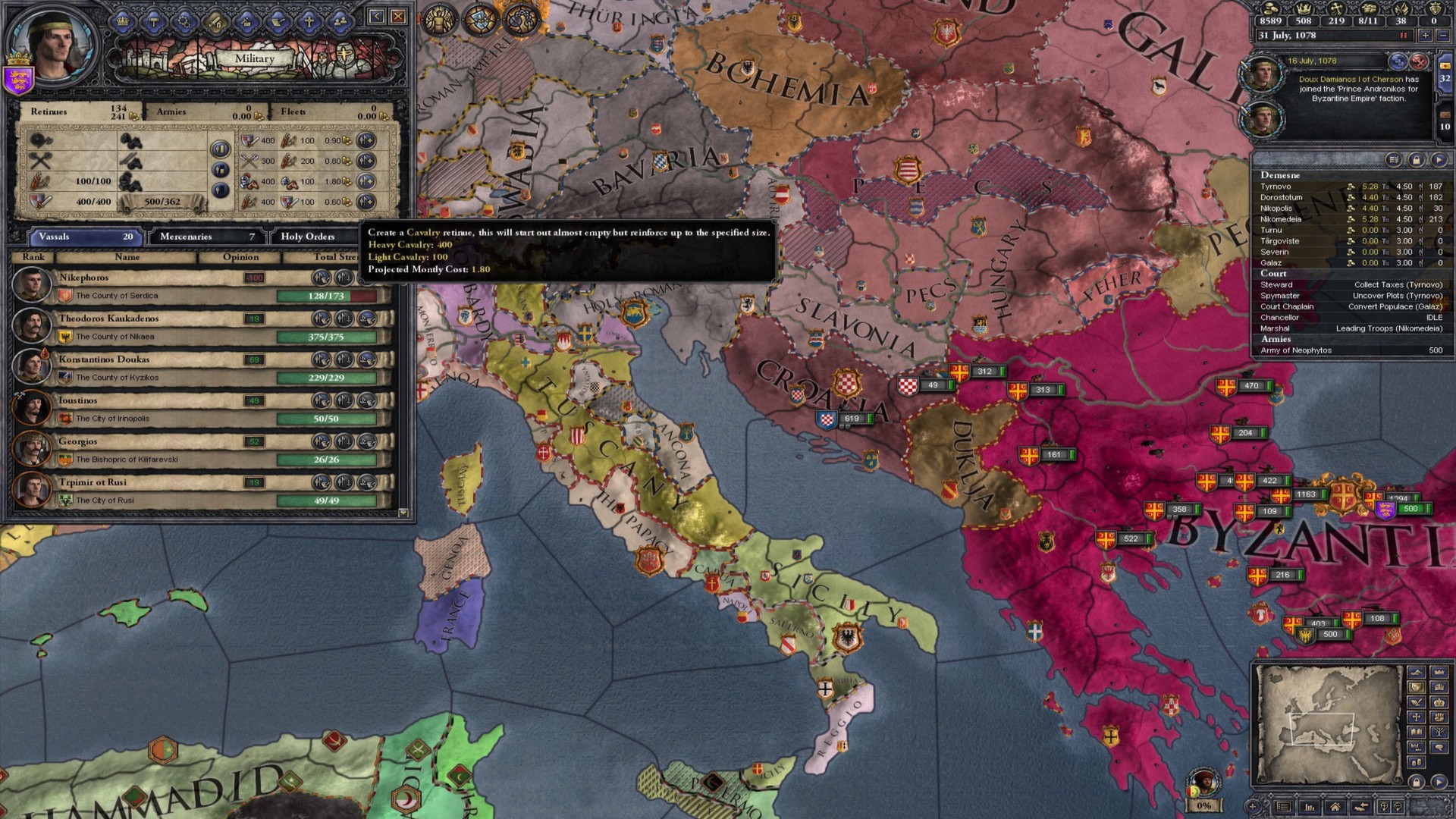 Crusader Kings II - Legacy of Rome DLC - PC (Steam) Screenshot 5
