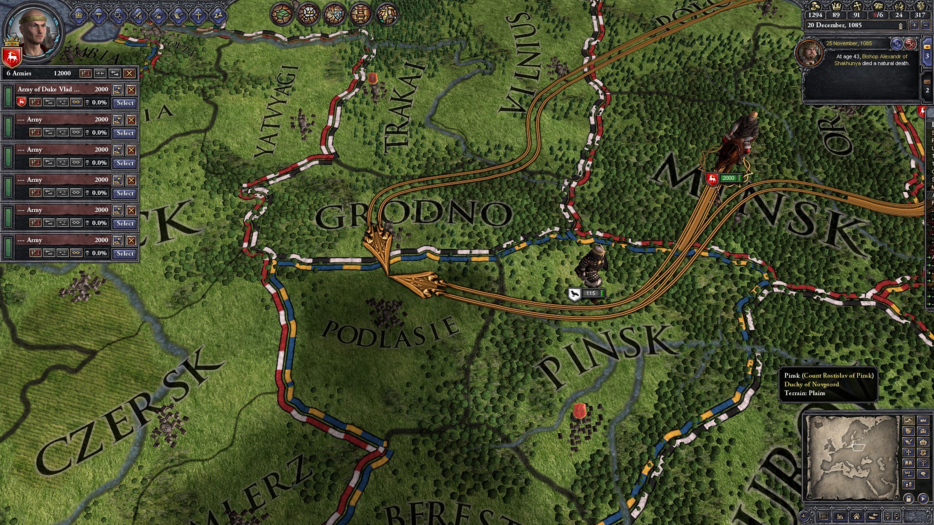 Crusader Kings II - Russian Unit Pack DLC Steam CD Key Screenshot 6