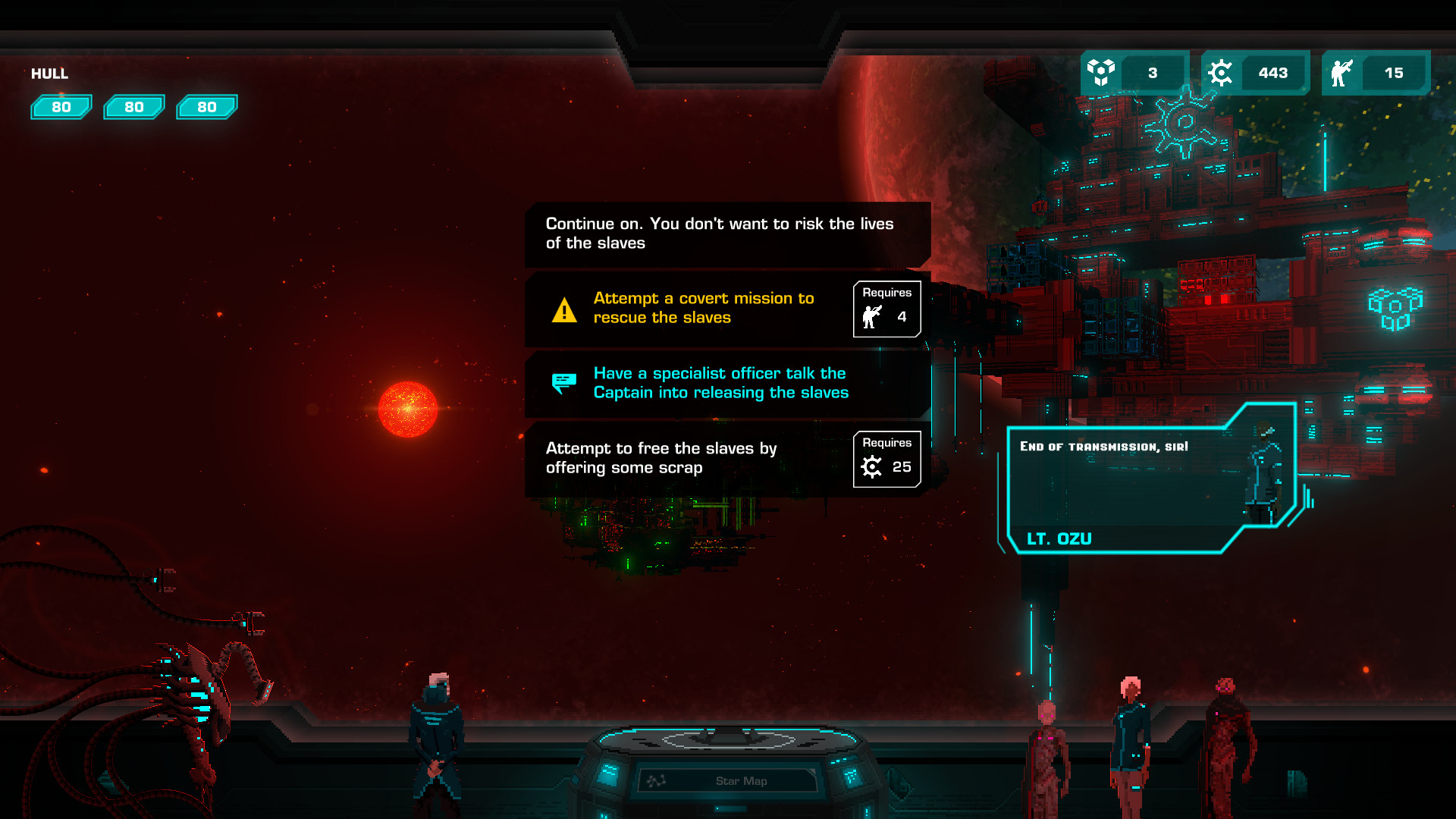 Crying Suns - PC (Steam) Screenshot 12