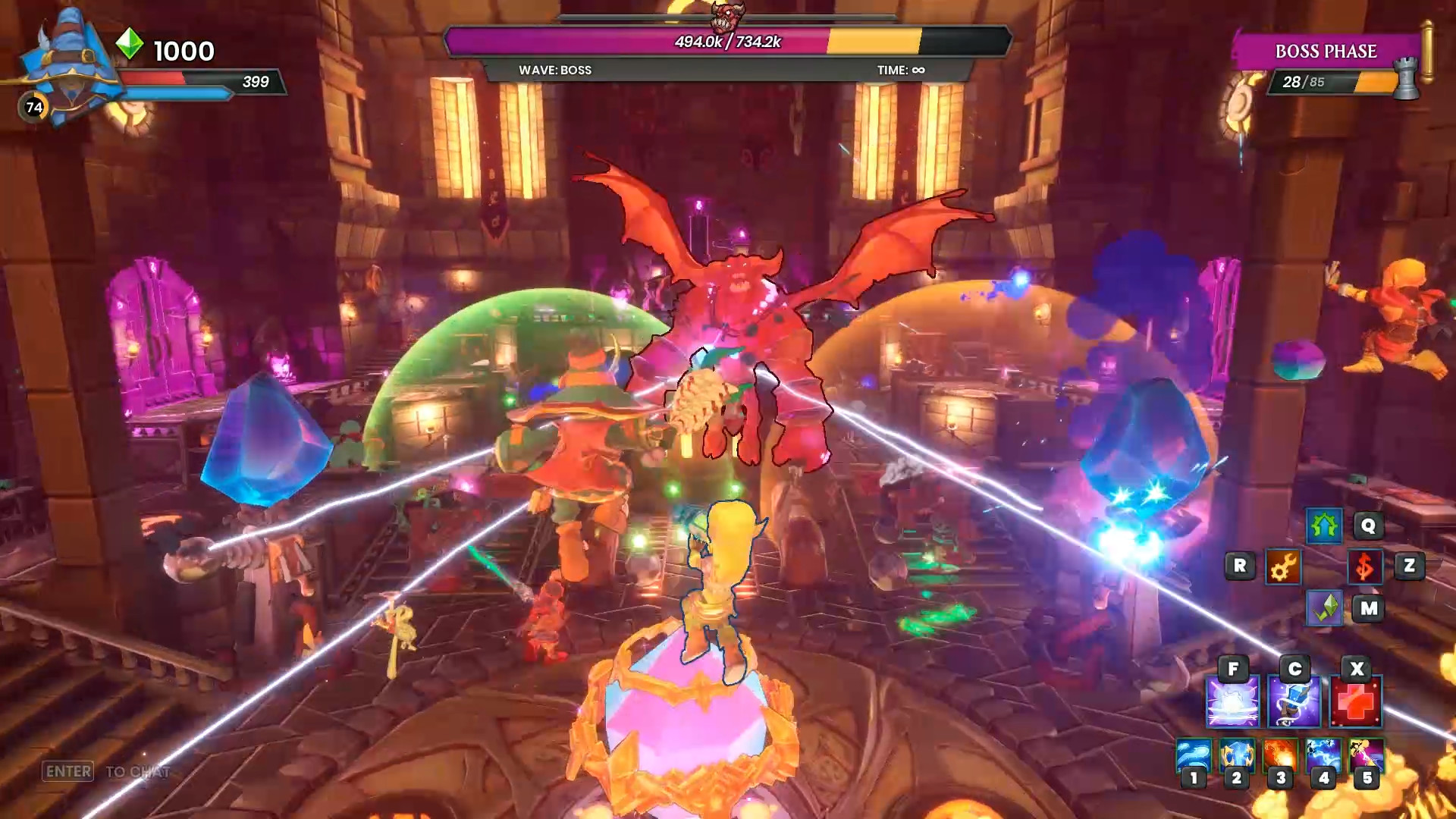 Dungeon Defenders: Awakened Steam CD Key Screenshot 9