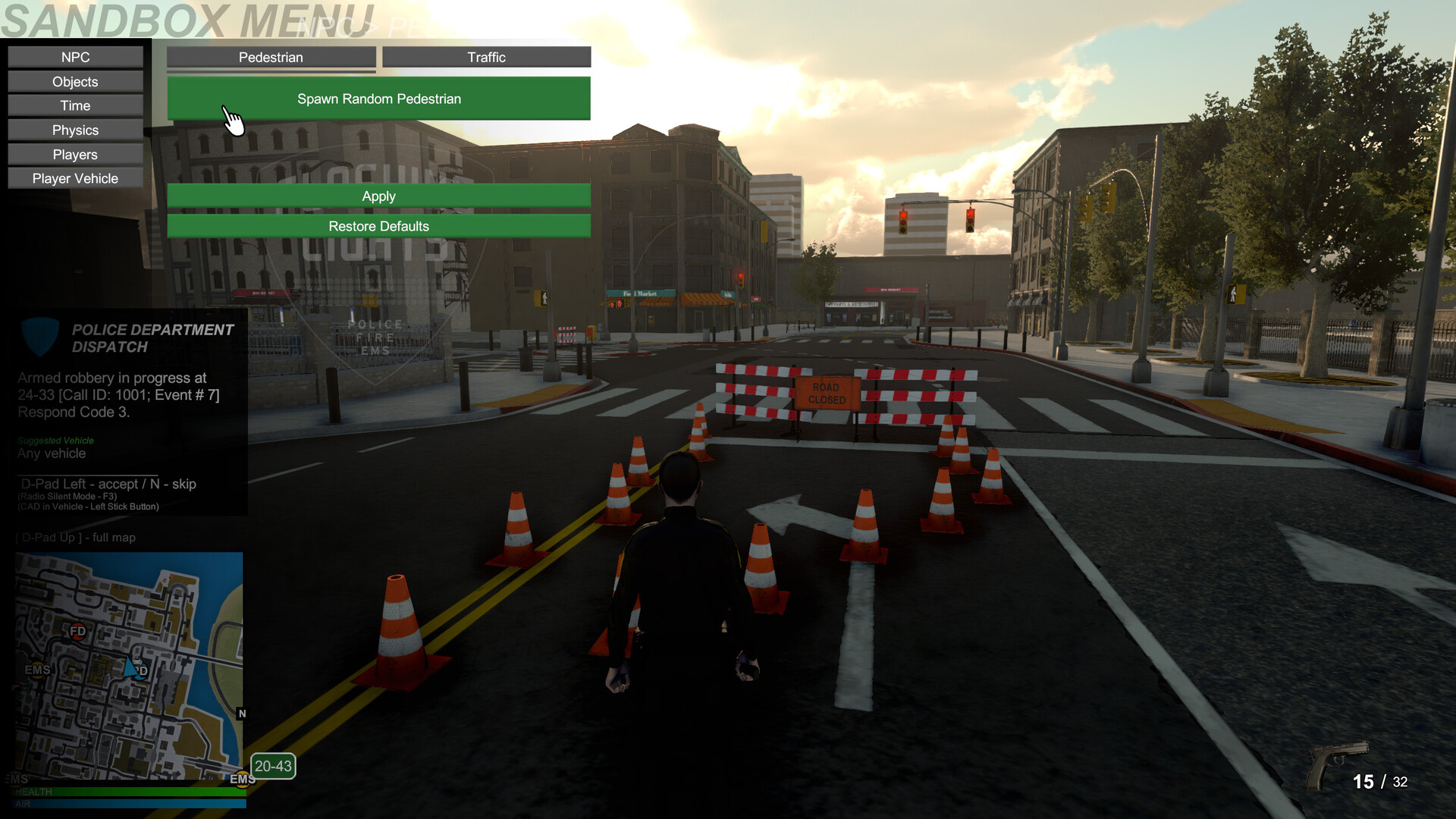 Flashing Lights - Police, Firefighting, Emergency Services Simulator Steam CD Key Screenshot 4