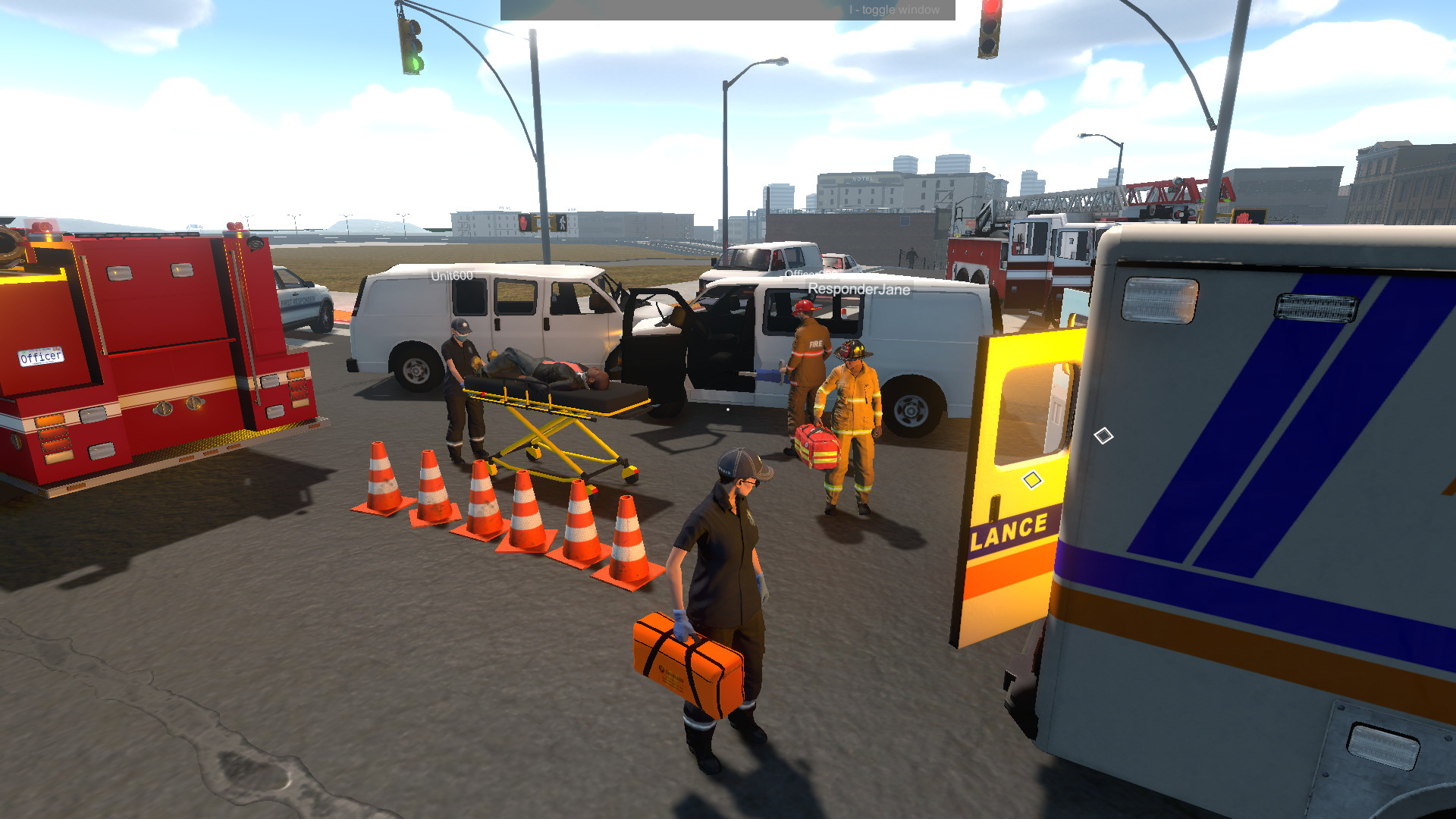 Flashing Lights - Police, Firefighting, Emergency Services Simulator Steam CD Key Screenshot 3