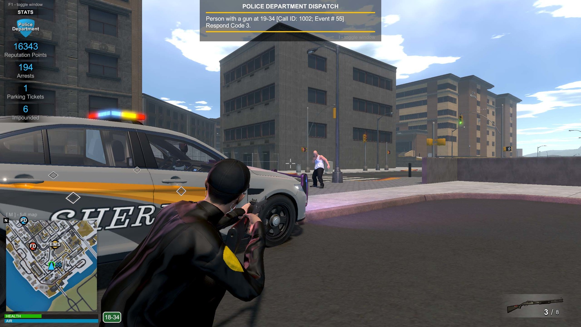 Flashing Lights - Police, Firefighting, Emergency Services Simulator Steam CD Key Screenshot 10