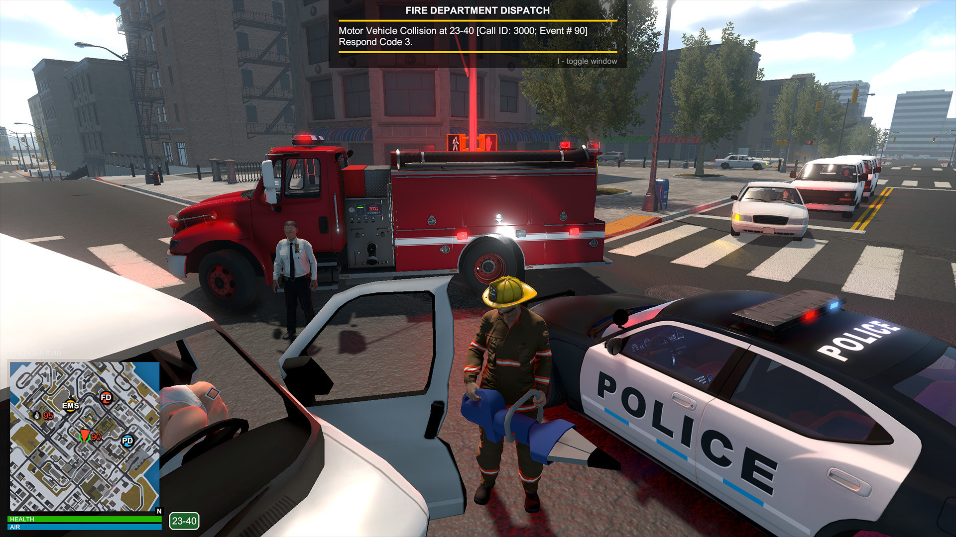 Flashing Lights - Police, Firefighting, Emergency Services Simulator Steam CD Key Screenshot 20