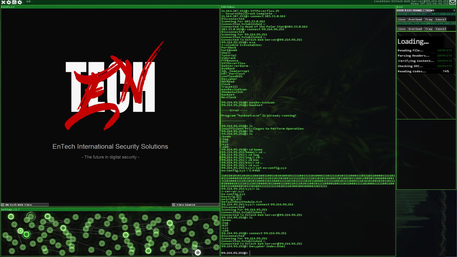 Hacknet Complete Edition EU - PC (Steam) Screenshot 4