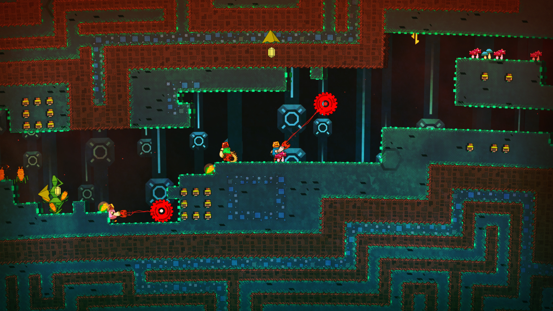 PixelJunk Nom Nom Galaxy - PC (Steam) Screenshot 3