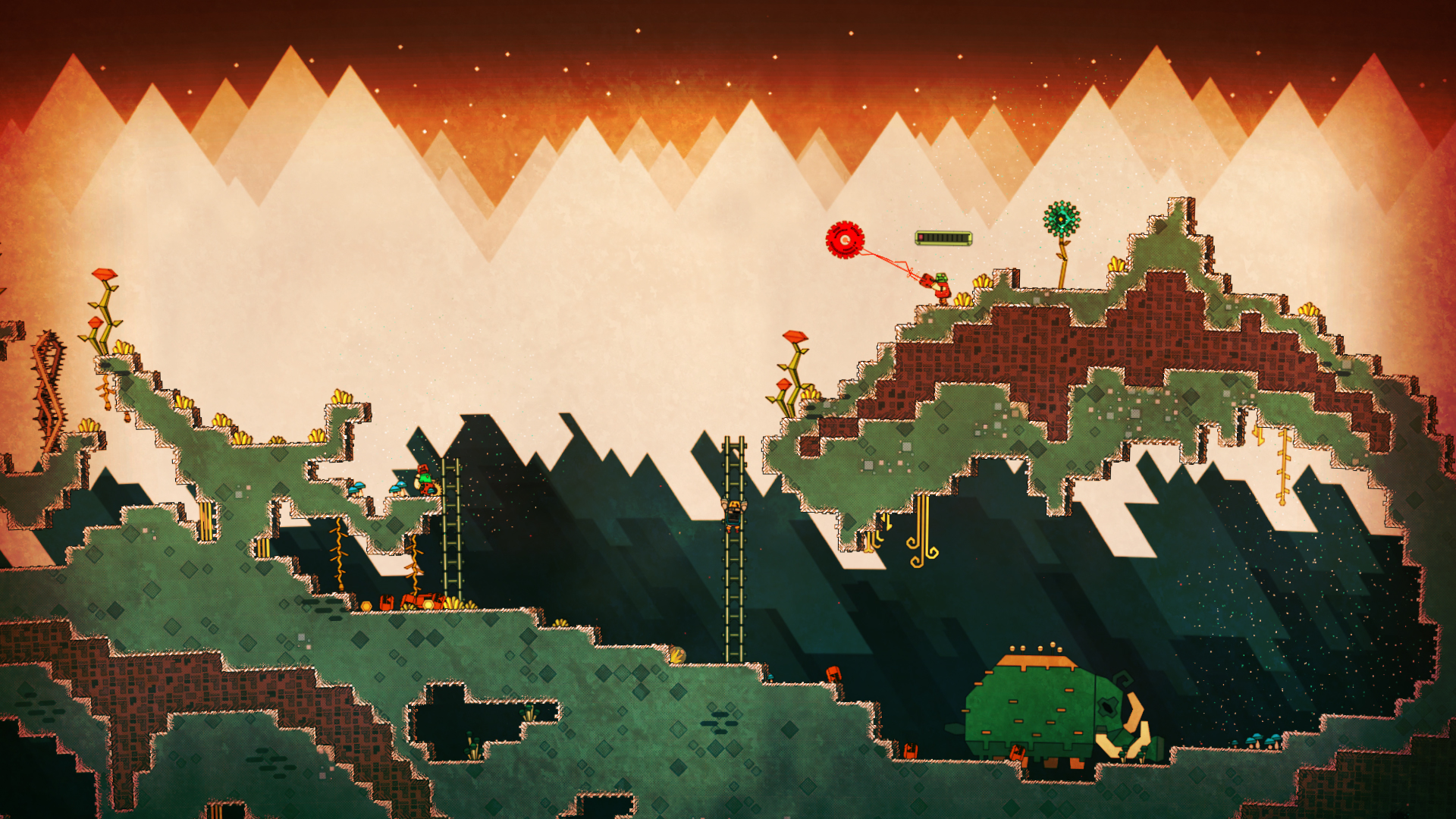 PixelJunk Nom Nom Galaxy - PC (Steam) Screenshot 5