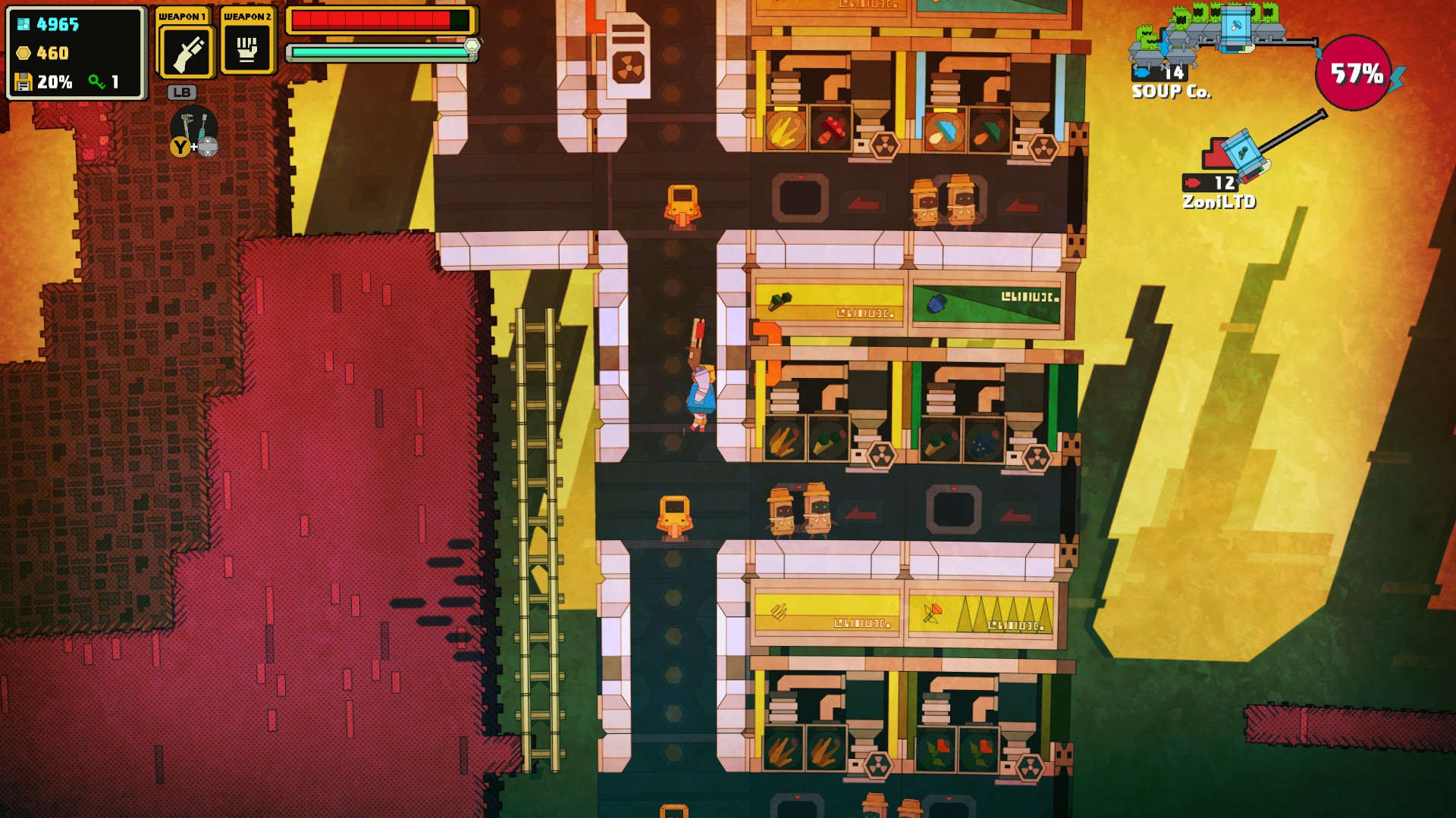 PixelJunk Nom Nom Galaxy - PC (Steam) Screenshot 11