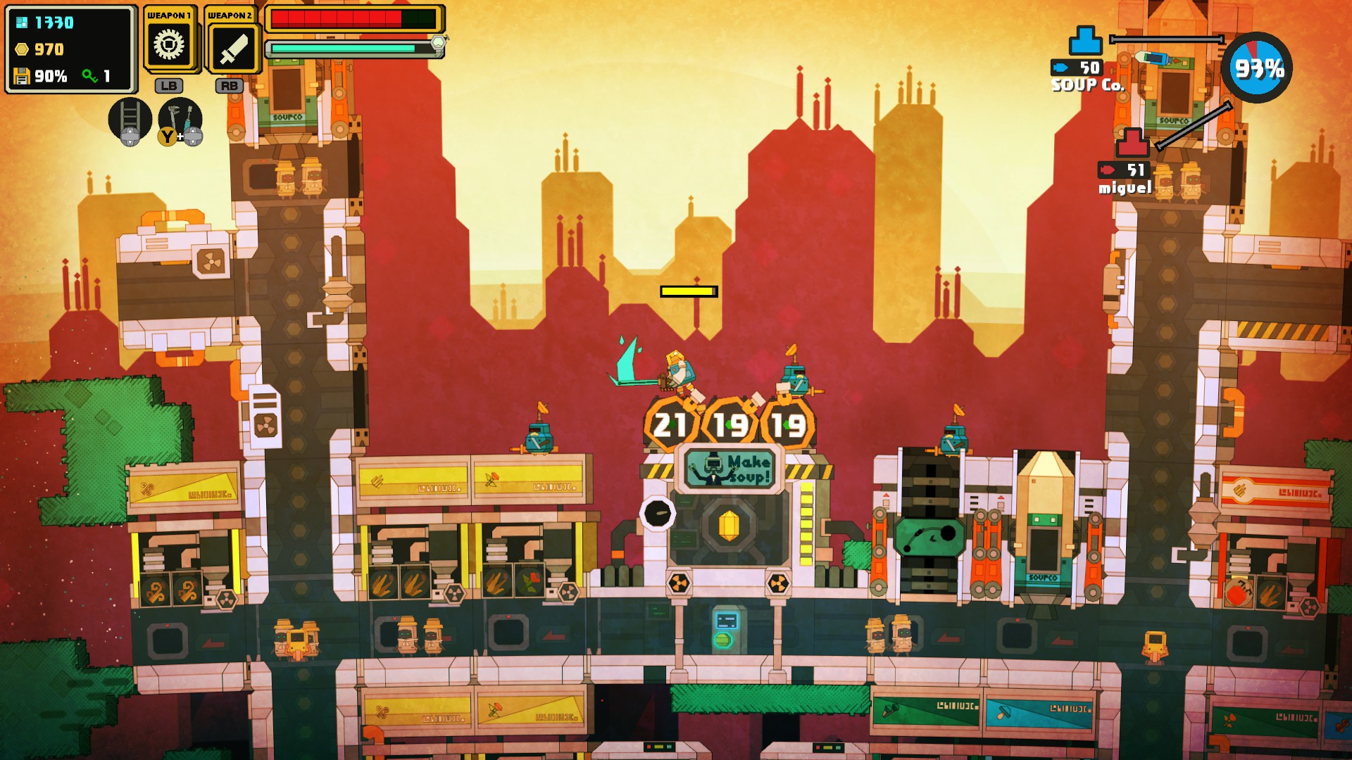 PixelJunk Nom Nom Galaxy - PC (Steam) Screenshot 13