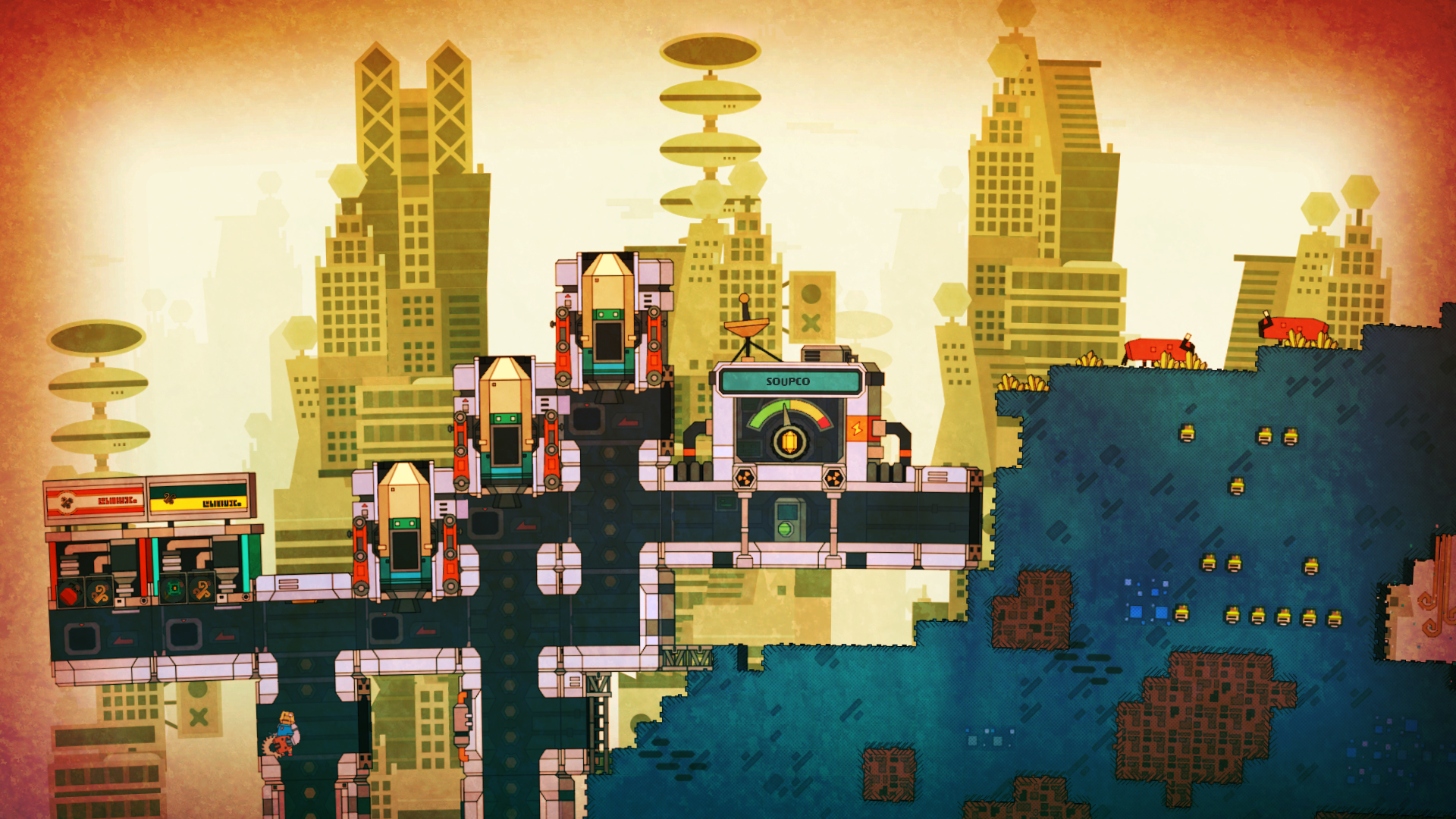 PixelJunk Nom Nom Galaxy - PC (Steam) Screenshot 14
