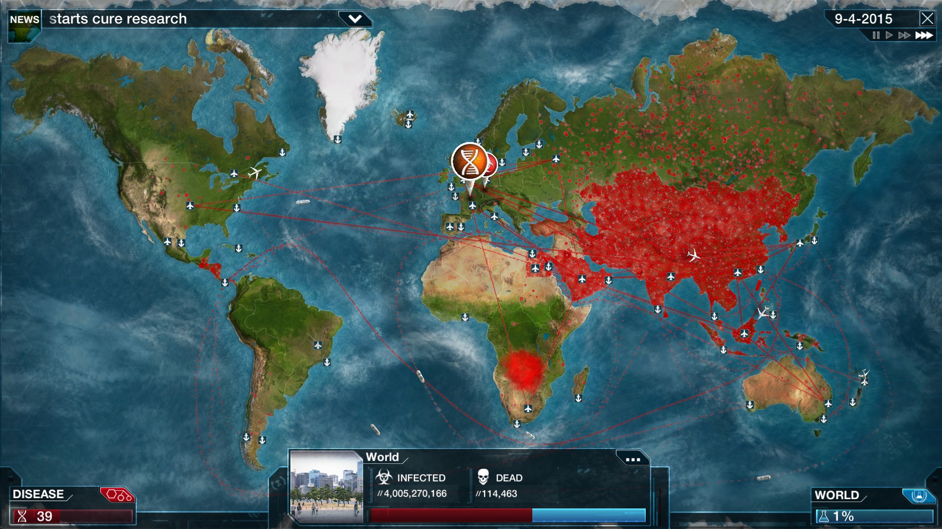 Plague Inc: Evolved Steam CD Key Screenshot 1