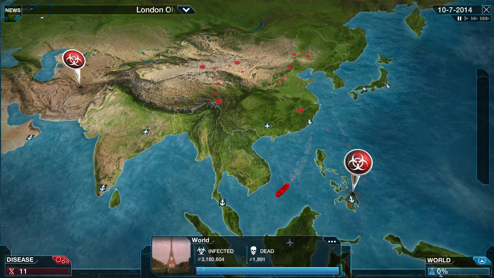 Plague Inc: Evolved Steam CD Key Screenshot 3