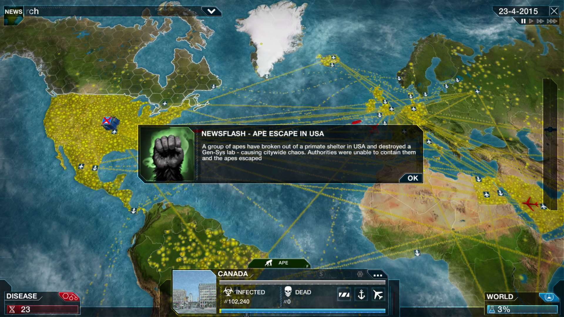 Plague Inc: Evolved Steam CD Key Screenshot 5