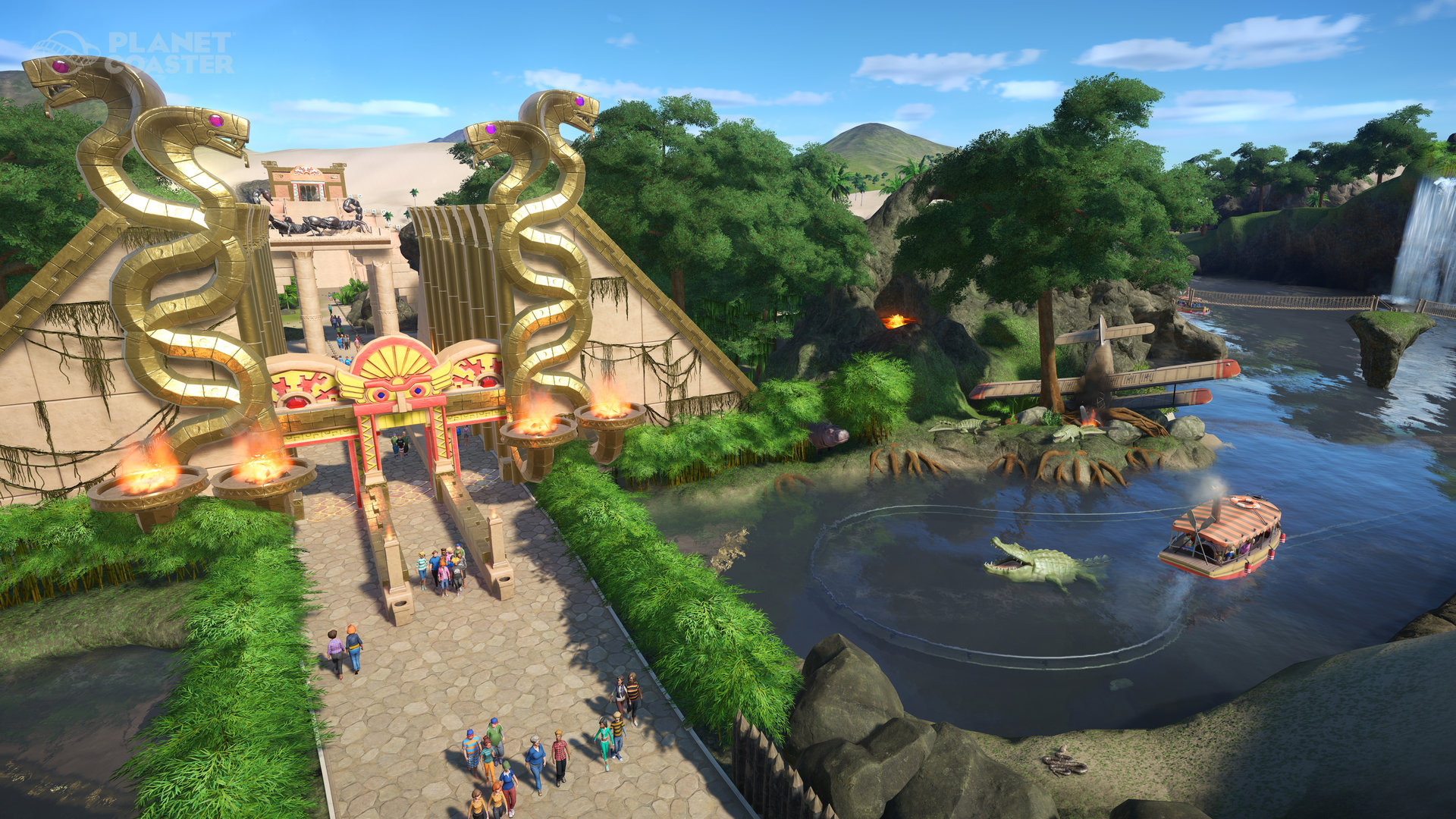 Planet Coaster - Adventure Pack DLC - PC (Steam) Screenshot 1