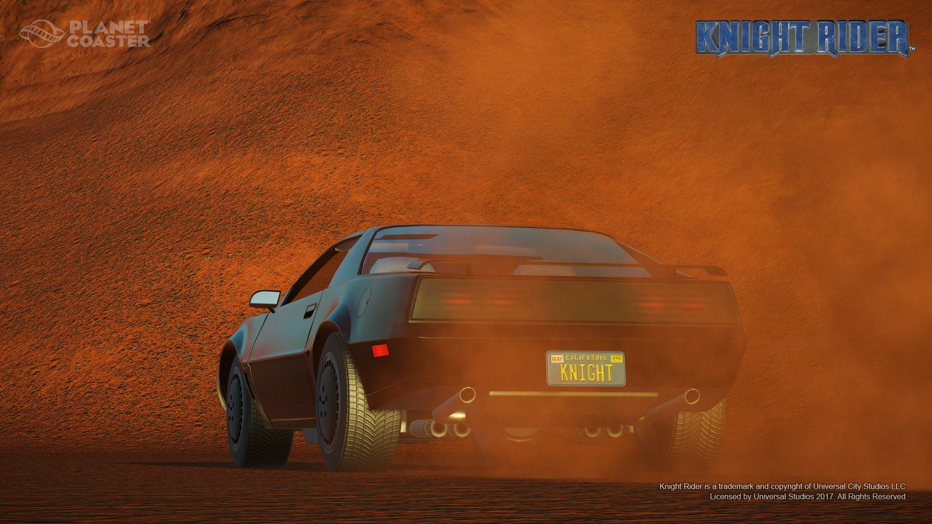 Planet Coaster - Knight Rider K.I.T.T. Construction Kit DLC - PC (Steam) Screenshot 3