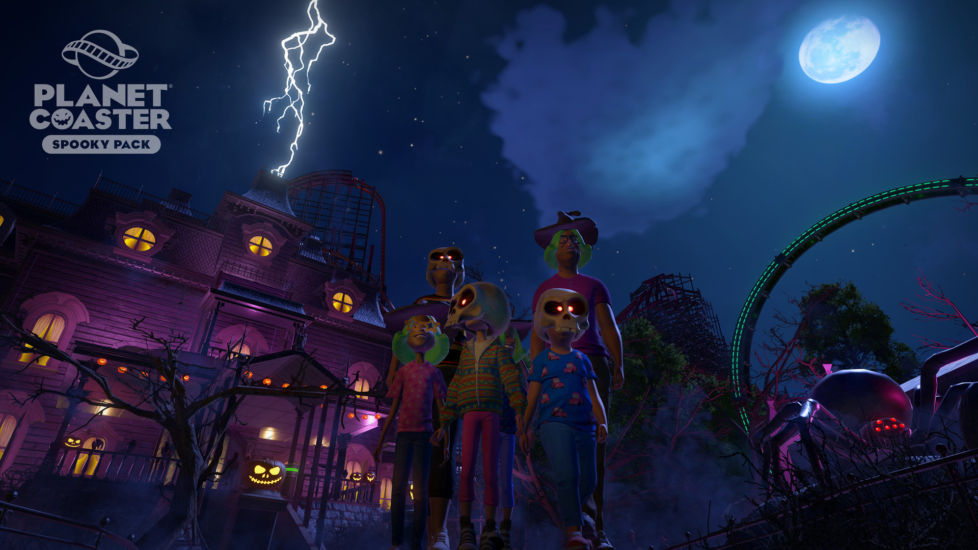 Planet Coaster - Spooky Pack DLC - PC (Steam) Screenshot 4