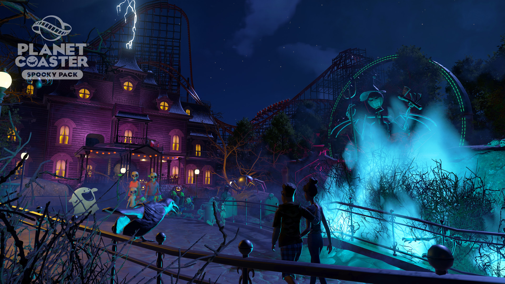 Planet Coaster - Spooky Pack DLC - PC (Steam) Screenshot 5