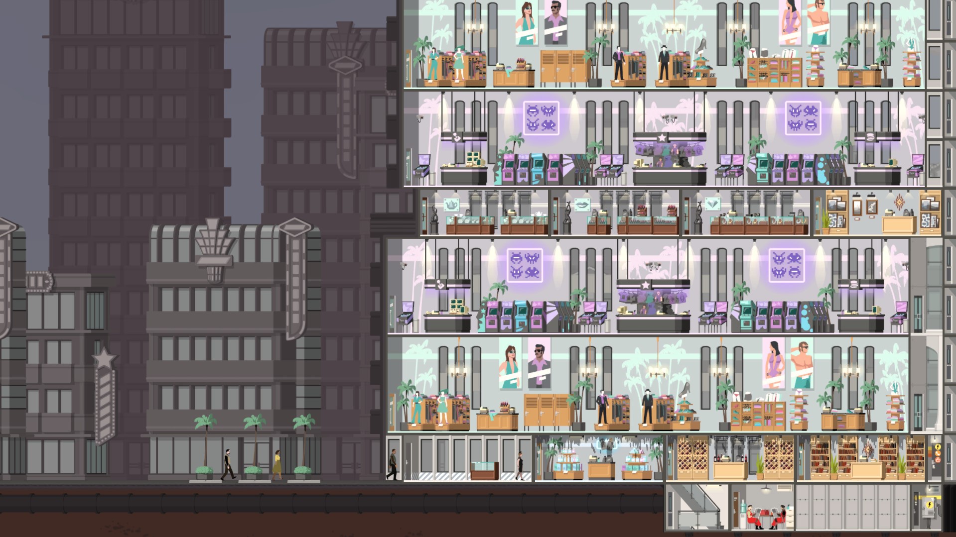 Project Highrise - Miami Malls DLC - PC (Steam) Screenshot 1