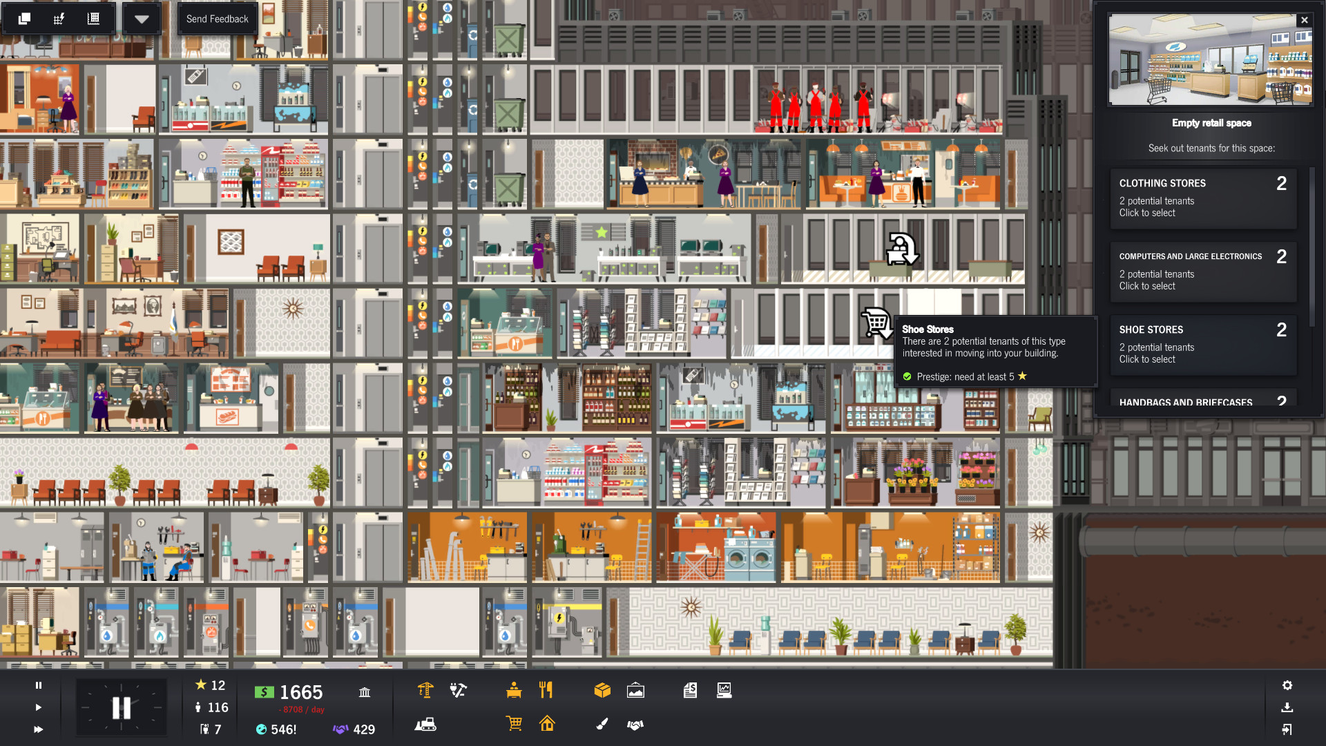 Project Highrise Steam CD Key Screenshot 3