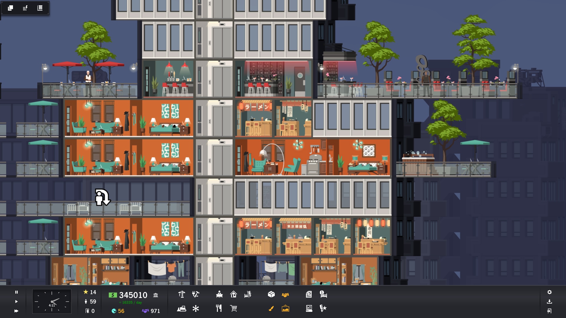 Project Highrise - Tokyo Towers DLC - PC (Steam) Screenshot 2
