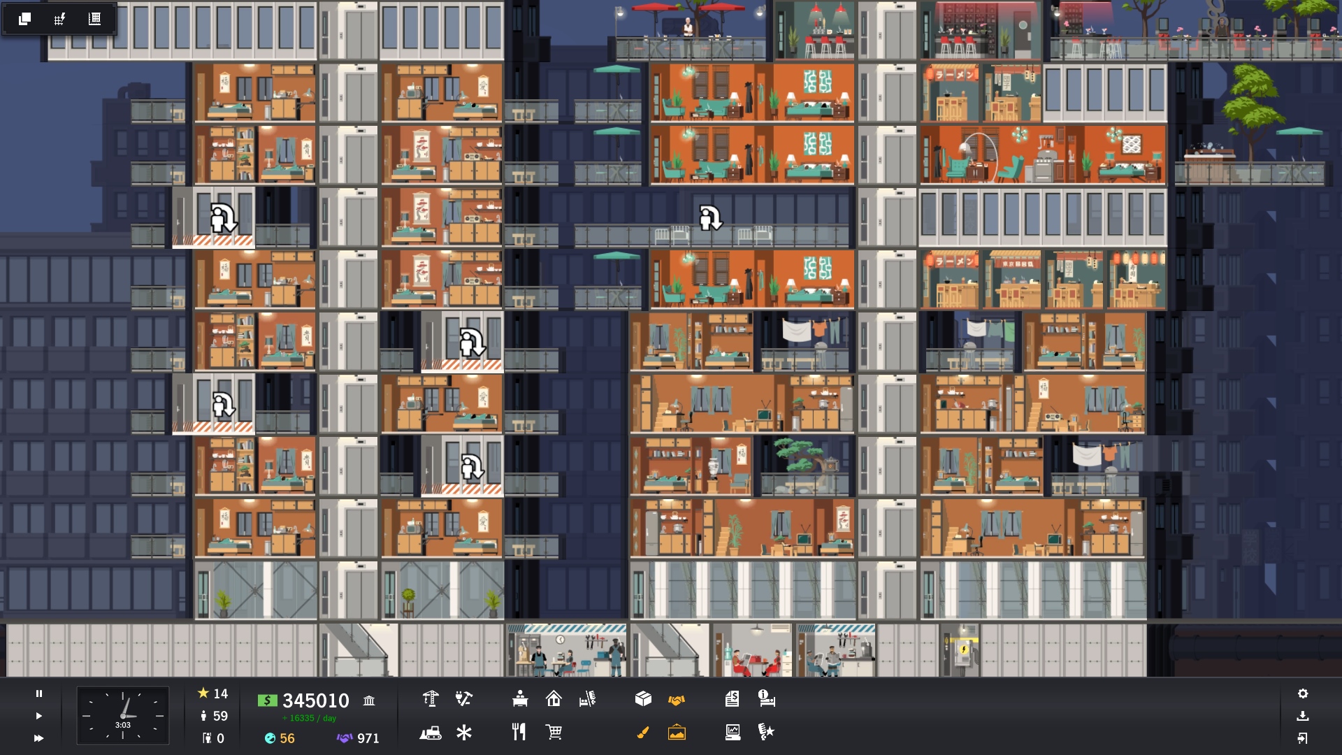 Project Highrise - Tokyo Towers DLC - PC (Steam) Screenshot 4