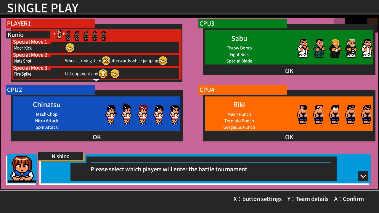 River City Melee: Battle Royal Special Steam CD Key Screenshot 7