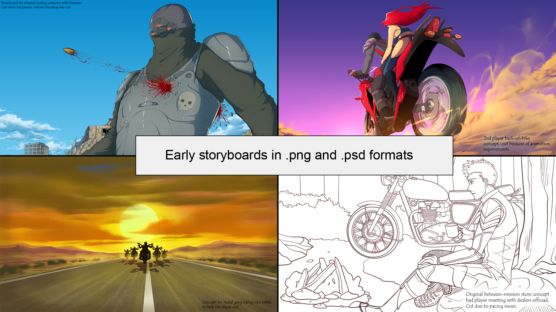 Road Redemption - Concept Art and Videos DLC - PC (Steam) Screenshot 2